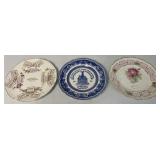 3 York PA Plates-Diehl Candy/Myers Wells/other