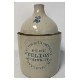 Myers & Company Pure Fulton Whiskey jug