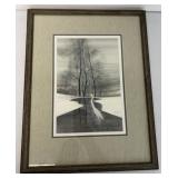P. Buckley Moss "A Quiet Moment" lithograph