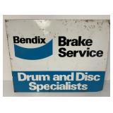 Bendix Brake Service tin sign