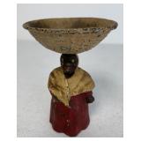 Black Americana Mammy Cast Iron Soap Dish