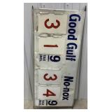 Good Gulf No-nox pricing sign