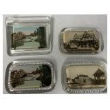 4 York, PA paperweights