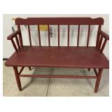 Red Bench