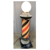 Theo A. Kochs Co. Porcelain Barber Pole