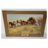 Budweiser Attack on the Overland Stage 1860