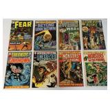 (8) DC/Marvel Comic Books-Monsters/Fear/others