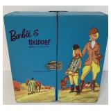 Barbie & Skipper Carrying Case w/Dolls & Outfits