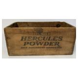 Hercules Powder Explosives Wooden Crate