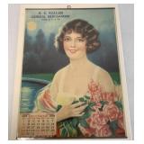 R.E. Keller York PA 1929 Calendar