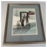 P. Buckley Moss "Hearts of Love"  lithograph