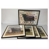 Aberdeen Angus prints and Butchers chart