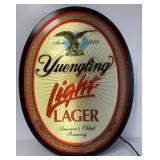 Contemporary Yuengling Light Lager Lighted Sign