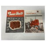 (2) Farmall Super C/ IH Power Units Brochures