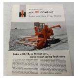 IH McCormick 101 Combine Brochure