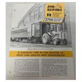 IH Job Report 103 2706 Ind. Tractor Spec Sheet