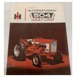 IH New International 504 Tractor Brochure