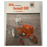 IH McCormick Farmall Cub Brochure