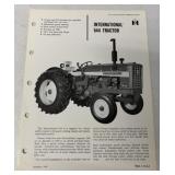 IH International 544 Tractor Brochure