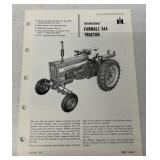 IH International Farmall 544 Tractor Brochure