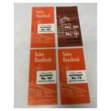 (4) IH Sales Handbooks/Harvester-Threshers