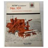 IH New McCormick 101 Harvester-Thresher