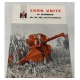 IH Corn Units McCormick Combines Brochure
