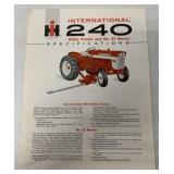 IH International 240 Specifications Brochure