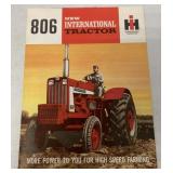 IH 806 New International Tractor Brochure
