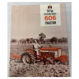 IH 54hp International 606 Tractor Brochure