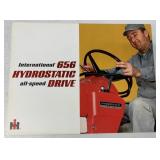 IH International 656 Hydrostatic Tractor Brochure