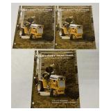 (3) International Cub Cadet Tractors Brochures