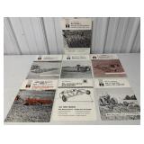 (7) IH Hoes/Harrows/Tool Bar/other Brochures