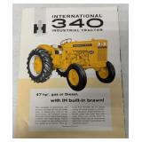 IH International 340 Industrial Tractor Brochure