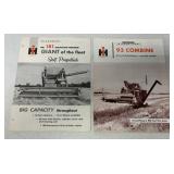 (2) IH 93 Combine/181 Harvester-Thresher
