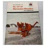 IH McCormick 127-SP Harvester-Thresher