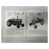 (2) IH Farmall 544/756 Tractor Brochures