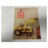 IH International 3414 Loader Tractor Brochure