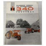 IH McCormick Farmall 340 Tractors Brochure