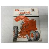 New McCormick Farmall 400 Tractor Brochure