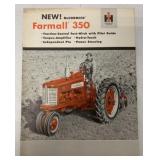 IH New! McCormick Farmall 350 Brochure