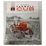 IH McCormick Farmall Cub Tractor Brochure
