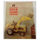 IH International 3414 Loader Tractor Brochure