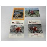 (4) IH Farmall/Cub Cadet Brochures
