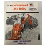 IH New International 350 Utiliity Brochure