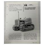 IH TD-6 Agricultural Crawler Tractor Brochure