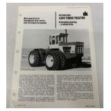 IH International 4366 Turbo Tractor Brochure