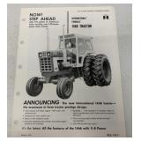 IH International Farmall 1468 Tractor Brochure
