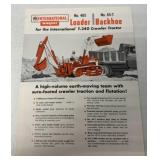 IH International Wagner Loader/Backhoe Brochure
