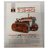 IH International T-340 Crawler Tractor Brochure